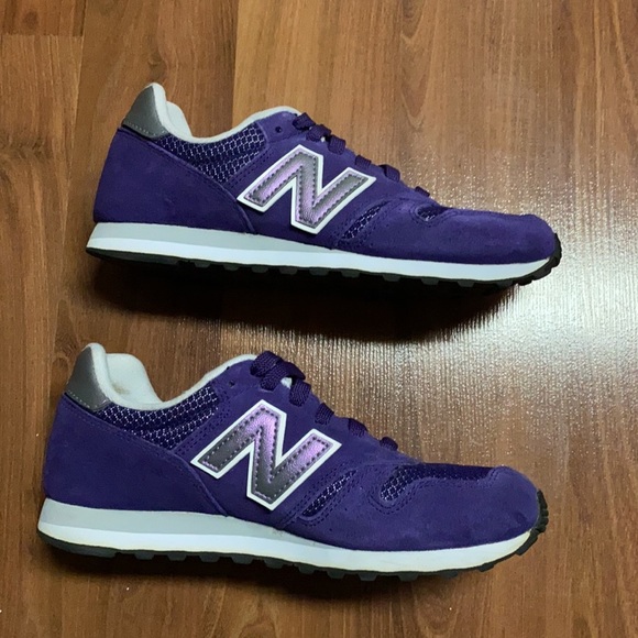 6 Hr. Sale New Balance 373 Purple Sneakers - Picture 2 of 13